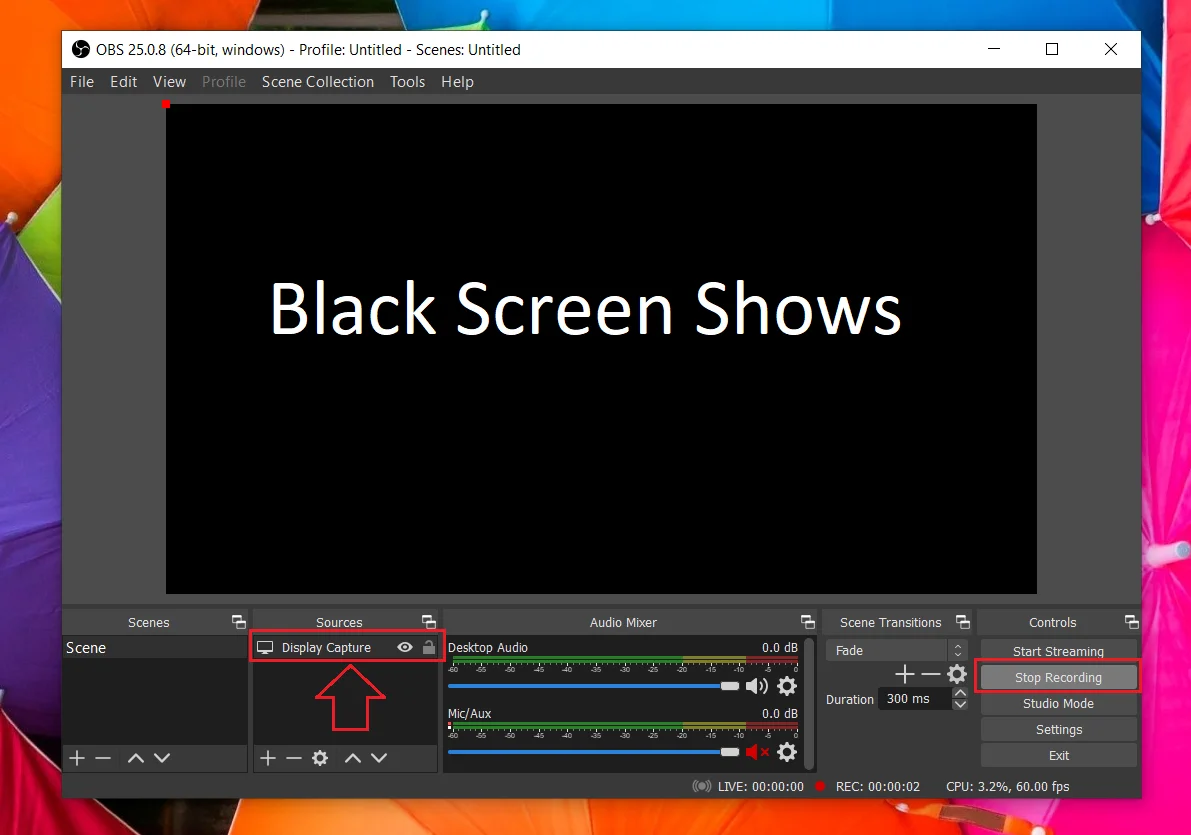 Black Screen Shows